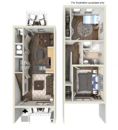 2 Bedroom Townhouse