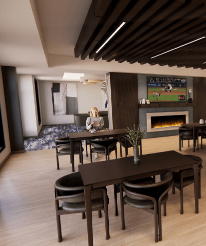 The Osgood interior